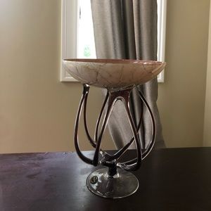 Like new glass accent sculpture